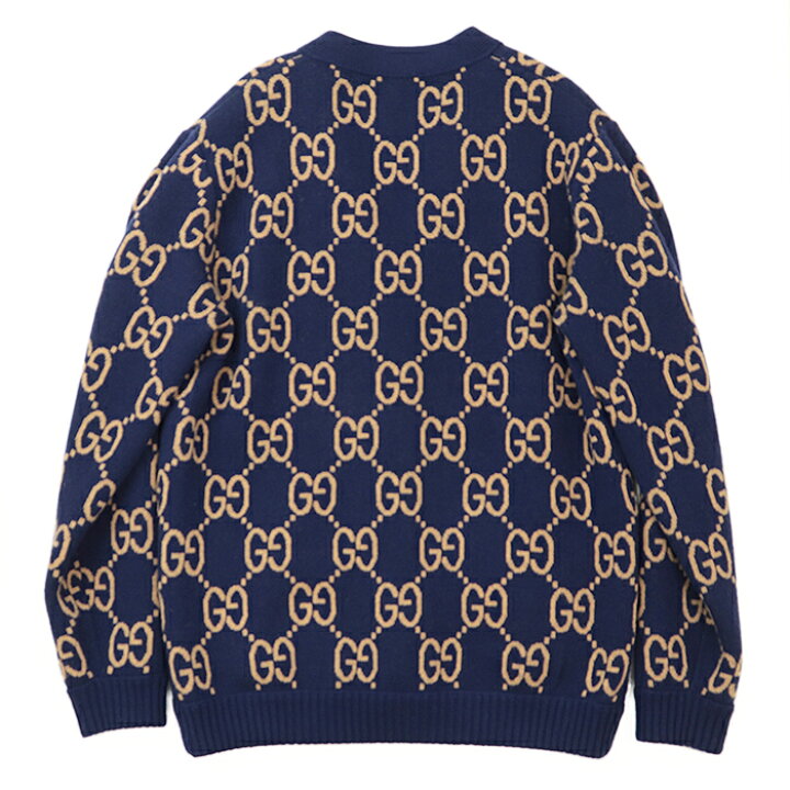 楽天市場】【美品】GUCCI グッチ カーディガン GG柄 グレンチェック柄 