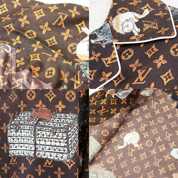 楽天市場】【美品】LOUIS VUITTON ルイ・ヴィトン シャツ パジャマ 