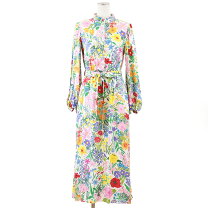 楽天市場】GUCCI グッチ ワンピ（柄花・植物）（ワンピース  