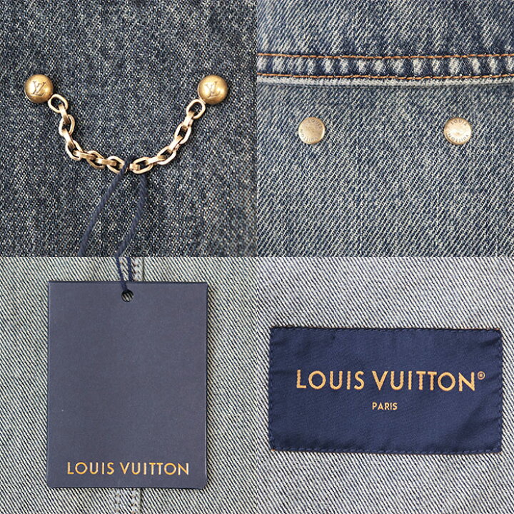 楽天市場】【未使用】LOUIS VUITTON ルイ・ヴィトン ジャケット デニム 
