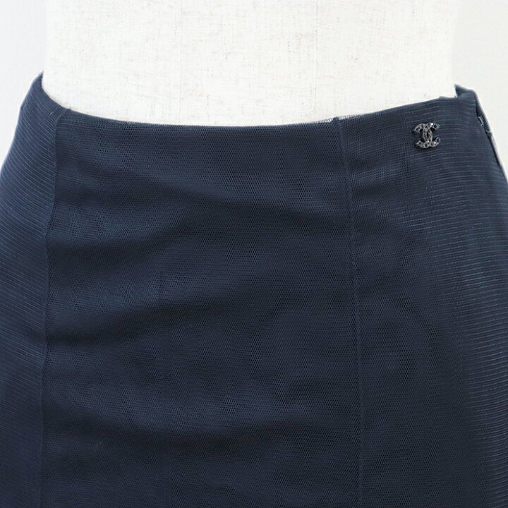 楽天市場】【美品】CHANEL シャネル 02C P18712 スカート メッシュ  