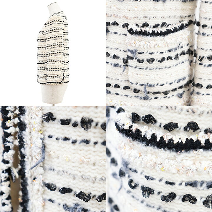 楽天市場】【極美品】CHANEL シャネル ジャケット 05A P26658 ニット 
