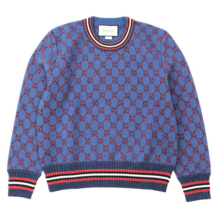 楽天市場】【極美品】GUCCI グッチ セーター ニット GG ロゴ 