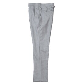 【未使用】THOM BROWNE トムブラウン スラックス クラシック ツイル バックストラップ トラウザー センタープレス ストライプ グログラン ループタブ ウール100％ ボトムス ハンガー付属 メンズ サイズ 3 グレー 灰色 イタリア製 MTC001A-00626【中古】