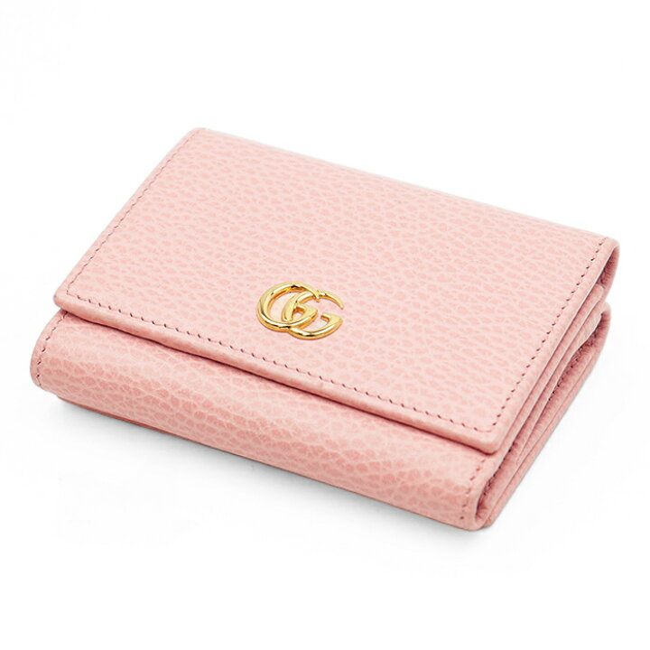 楽天市場】【美品】GUCCI グッチ 三つ折り財布 レザー コンパクト  