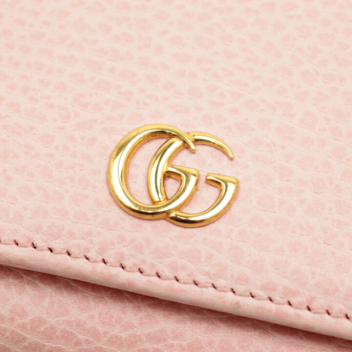 楽天市場】【美品】GUCCI グッチ 三つ折り財布 レザー コンパクト  