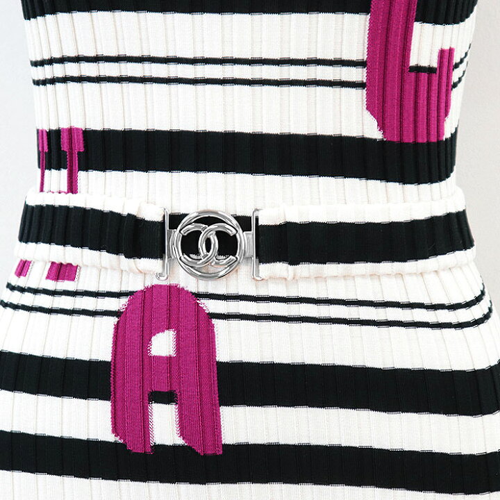 美品✨CHANELシャネル 11 P ココマーク ツイード ニットワンピース38  
