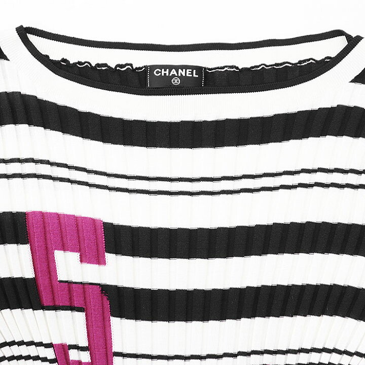 楽天市場】【新品同様】CHANEL シャネル ワンピース P60636 ベルテッド  