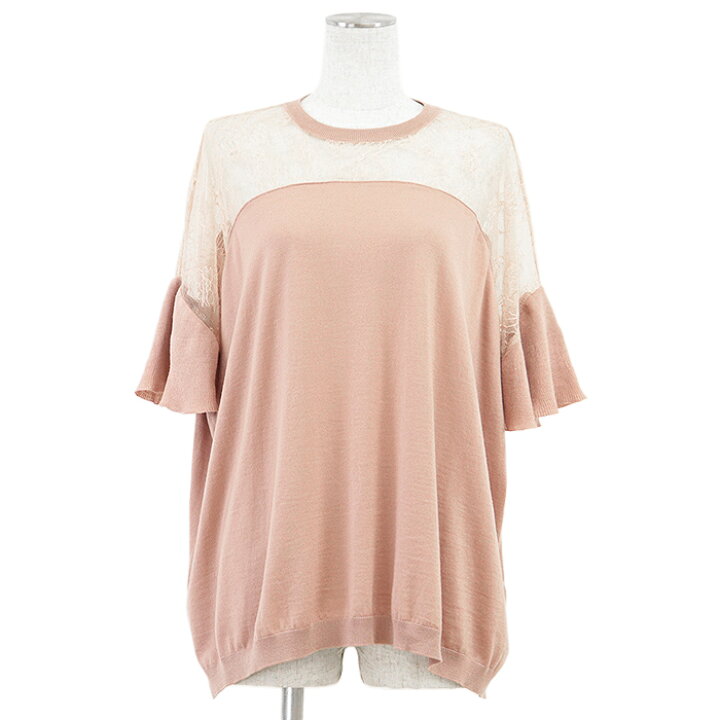 楽天市場】SALE【美品】Valentino ヴァレンチノ ニット 花柄 レース