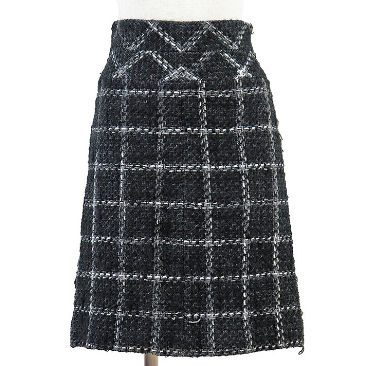 楽天市場】【SALE】CHANEL シャネル スカート ウール ツイード 06A  