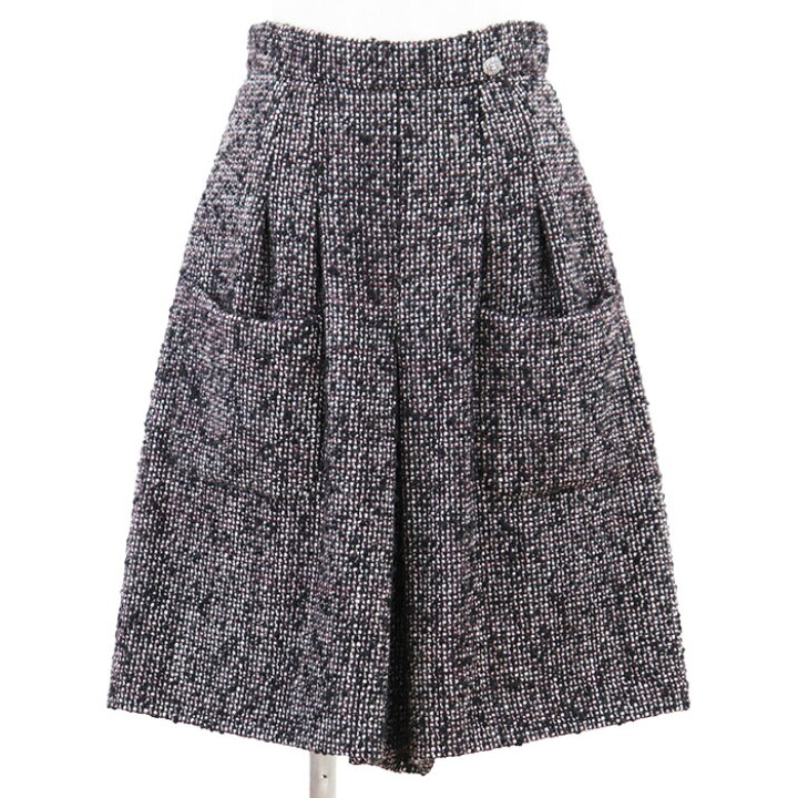 楽天市場】【美品】CHANEL シャネル ツイードスカート P44259 ロゴ  