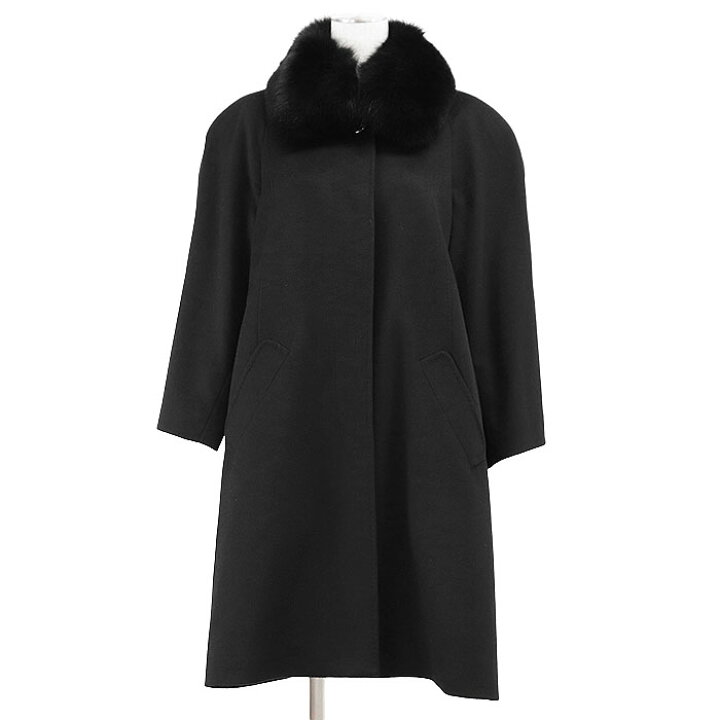 楽天市場】【美品】BALMAIN バルマン ロングコート カシミヤ100 