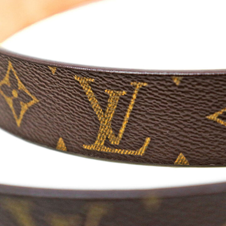 楽天市場】【美品】LOUIS VUITTON ルイ・ヴィトン ベルト レザー サン 