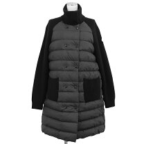 楽天市場】moncler ニットコンビ ダウンジャケットの通販