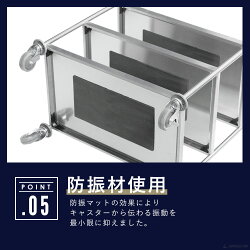 キャスター付きステンレスワゴンフラットタイプ【中】3段組立式PRO-M3F【業務用ワゴン】【キッチンワゴン】【ステンレスワゴン】【サービスカート】【キャスターワゴン】【業務用】【あす楽】ワゴンワゴンステンレスワゴンキッチンキャスター付き