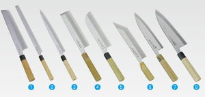 正本 本霞・玉白鋼 鱧切庖刀 KS1028【代引き不可】【庖丁 業務用ナイフ 和包丁】【片刃】【業務用】