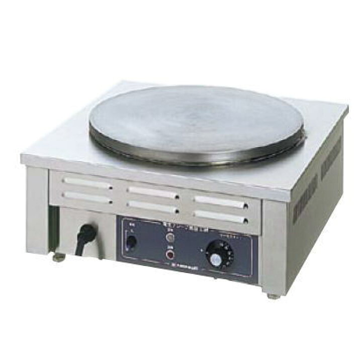 楽天市場】電気クレープ焼器 CM-410【代引き不可】【電気クレープ焼機 