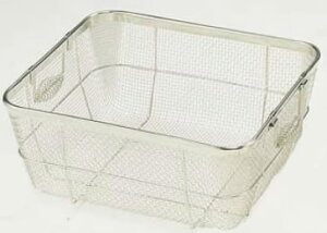 18-8クリーンバスケット A型 深型 小 (5メッシュ)【水切り】【ざる】【ザル】【業務用】