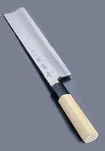 堺 菊守 極上 薄刃(片刃) 19.5cm【業務用包丁】【和包丁】【ナイフ】【和食包丁】【堺菊守】【業務用】