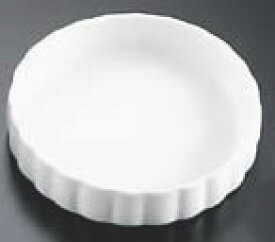 耐熱性磁器 パイ皿 M 【オーブン食器】【オーブンウェア】【タルト皿】【パイ皿】【タルト器】【パイ器】【業務用】