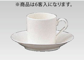 ボーンチャイナ カップ&ソーサー6客入 59881C・S/9661【Noritake】【ノリタケ】【コーヒーカップ】【コーヒーコップ】【ティーカップ】【ティーコップ】【紅茶カップ】【業務用】