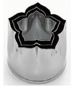 SA 18-8業務用 抜型 ききょう 中【抜き型】【飾り型】【焼き型】【型抜き 野菜】【業務用】