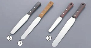 木柄 スパテラ 7吋 【スケッパー スクレーパー】【デコレーション器具】【製菓用品 製パン用品】【デコレーター 絞り袋 スパチュラ】【業務用】
