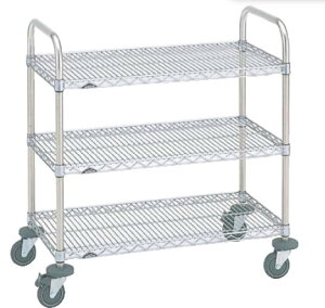 万能カート NBKE 【代引き不可】【配膳ワゴン 配膳カート】【厨房用カート サービスワゴン】【棚 ワゴン キッチンワゴン】【業務用】