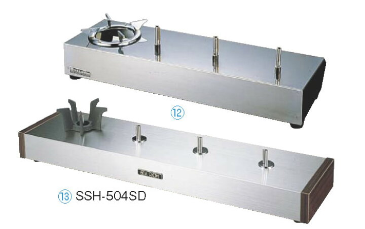 楽天市場】ｻｲﾌｫﾝｶﾞｽﾃｰﾌﾞﾙ SSH-503S D(3連)12・13A (ガス種：都市ガス 