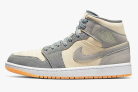 Nike Air Jordan 1 Mid SE Coconut Milk/Particle Grey ナイキ エアジョーダン1 ミッド SE ココナッツミルク/パーティクル グレー DN4281-100【中古】新古品