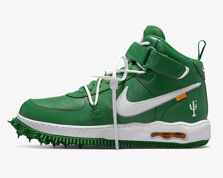 楽天市場】Off-White × Nike Air Force 1 Mid SP LTHR Pine Green オフ 