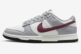 Nike WMNS Dunk Low Grey/Red ナイキ ウィメンズ ダンク ロー グレー/レッド DD1503-122【中古】新古品