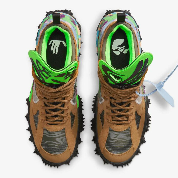 楽天市場】Off-White × Nike Air Terra Forma Wheat and Green Strike 
