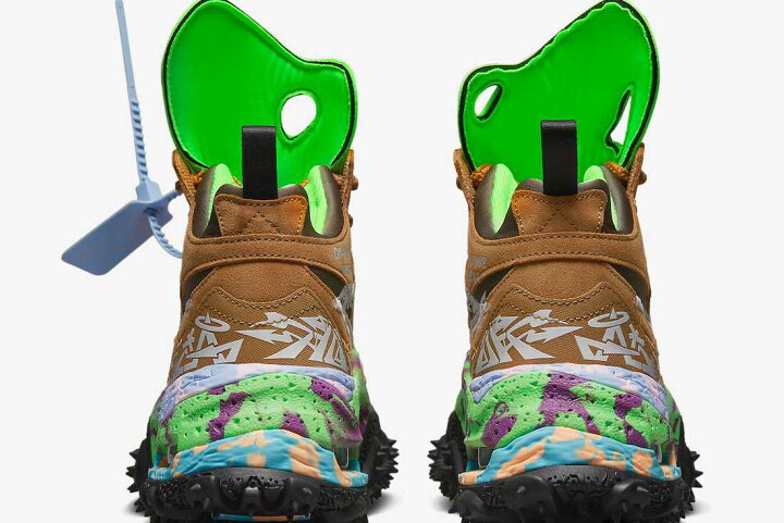 楽天市場】Off-White × Nike Air Terra Forma Wheat and Green Strike 