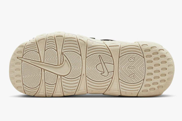 楽天市場】Nike Air More Uptempo Slide Black and Sanddrift ナイキ 