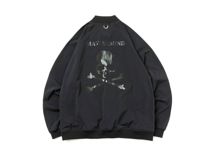 楽天市場】NEW ERA x MASTERMIND JAPAN Bomber Jacket Black x Black  