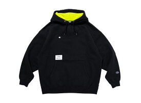 Wtaps x Champion Academy Hooded Black ダブルタップス x チャンピオン アカデミー フーデッド 222HBCHD-CSM04S ブラック 選べるサイズ　S M L【中古】新古品