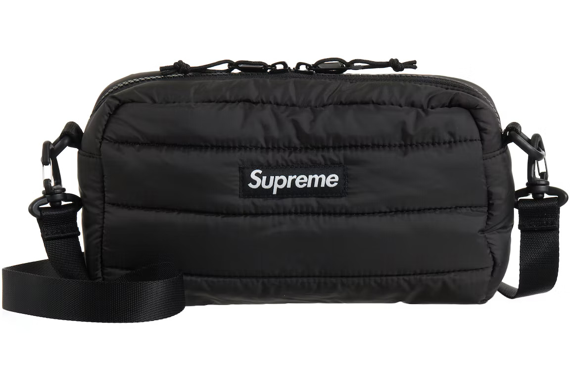 Supreme Puffer Side Bag Black シュプリーム パファー サイド バッグ ブラック | OPINION COSMETIC