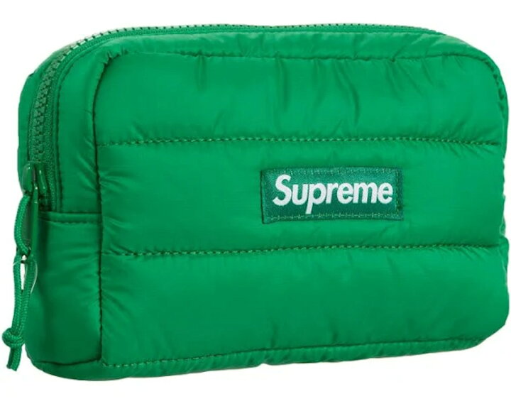 楽天市場】Supreme Puffer Pouch Green シュプリーム パファー ポーチ 