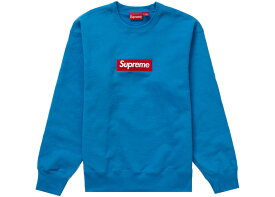 Supreme Box Logo Crewneck Blue シュプリーム ボックス ロゴ クルーネック ブルー 22AW【中古】新古品