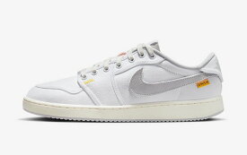 UNION × Nike Air Jordan 1 Low KO White Canvas ユニオン × ナイキ エアジョーダン1 ロー KO ホワイト キャンバス 選べるサイズ 26 26.5 27 27.5 28 28.5 DO8912-101【中古】新古品