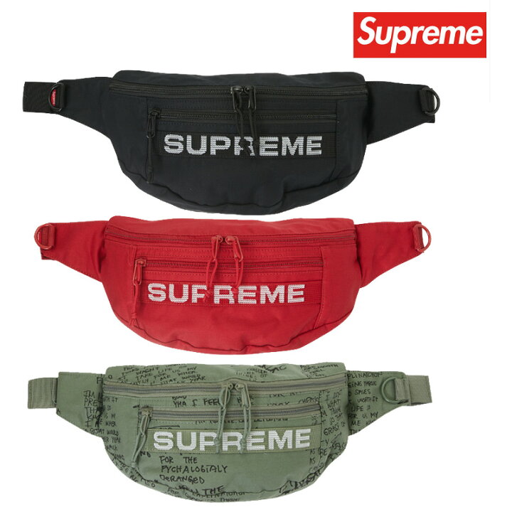 楽天市場】Supreme 23SS Field Waist Bag シュプリーム 23ss 