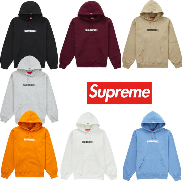 楽天市場】Supreme Motion Logo Hooded Sweatshirt シュプリーム 