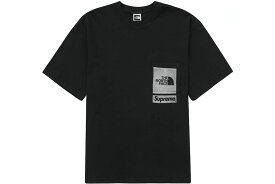 23SS Supreme / The North Face Printed Pocket Tee シュプリーム ザ ノース フェイス プリンティド ポケット Tシャツ Black White Navy Red Olive SUP-SS23-109 選べる カラー サイズ【中古】新古品