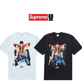 23SS Supreme / Undercover Lupin Tee シュプリーム アンダーカバー ルパン Tシャツ ホワイト ブラック SUP-SS23-153【中古】新古品