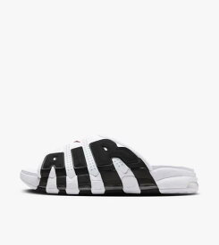 Nike Air More Uptempo Slide White and Black ナイキ エアモアアップテンポ スライド ホワイト アンド ブラック モアテン FB7818-100【中古】新古品