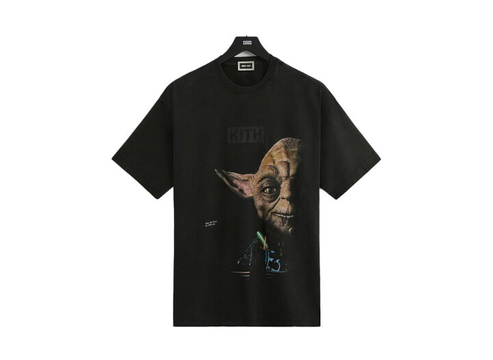 楽天市場】Kith x STAR WARS Yoda Vintage Tee Black キス x スター  