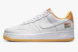 Nike Air Force 1 Low West Indies White/University Gold ナイキ エアフォース1 ロー ウェストインディーズ ホワイト/ユニバーシティゴールド DX1156-101【中古】新古品