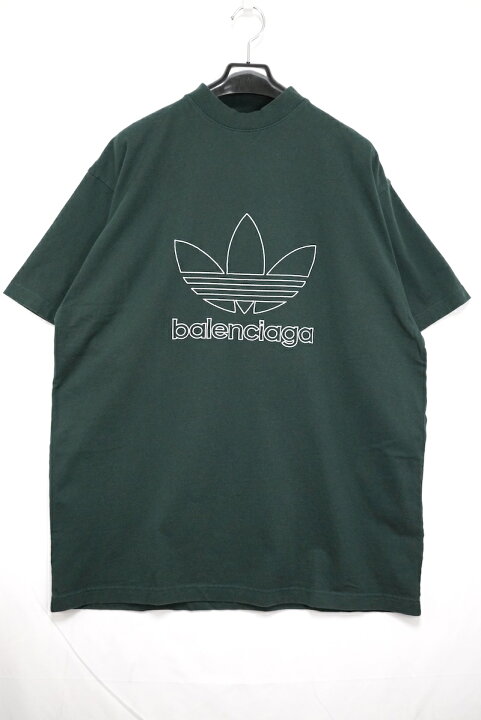 楽天市場】BALENCIAGA adidas バレンシアガ アディダス T-shirt logo 