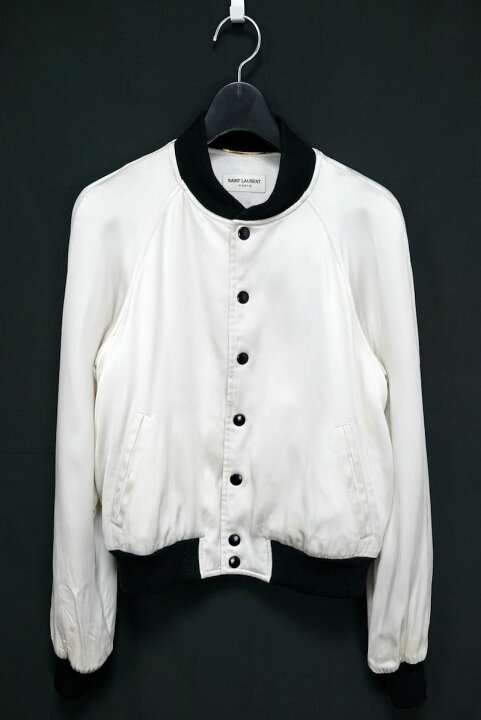 楽天市場】18SS Saint Laurent WSL1195 LOVE 1974 VARSITY JACKET サン 